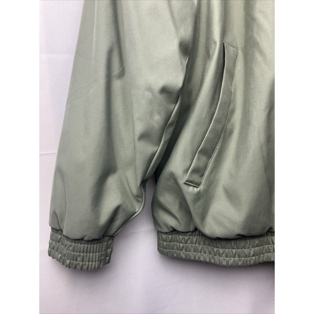 UPS Employee Bomber Jacket Lightweight Size M Green Full Zip Logo Employee XL - Picture 3 of 7